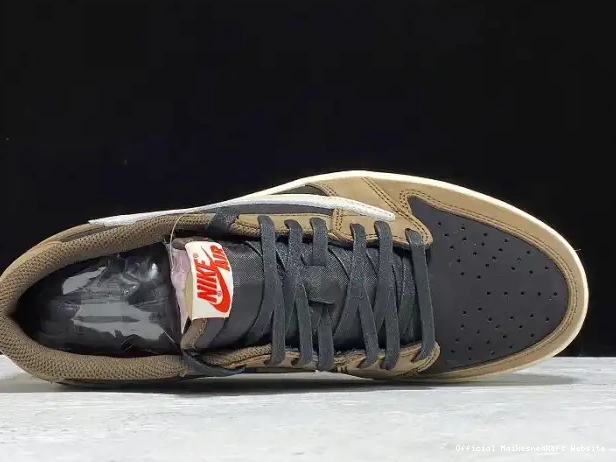 Official Maikesneakers x Dark Mocha Travis CQ4277-001 Low Scott SP Air 1 OG Jordan 0325